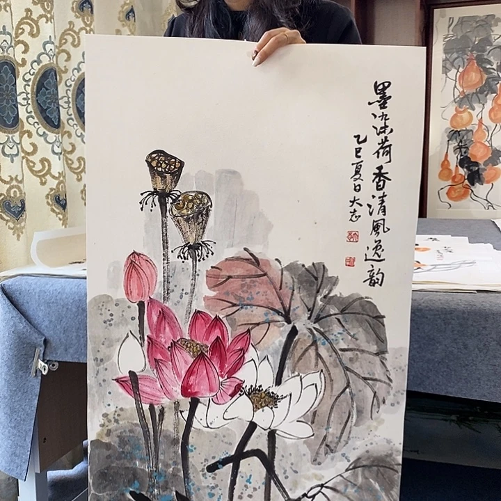 国画纯手绘国画写意作品
