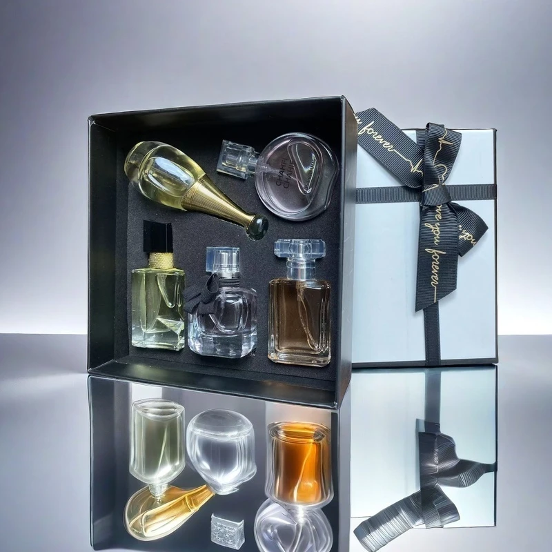 CHAHFI正品香水5只礼盒装持久留香携带方便好闻经典