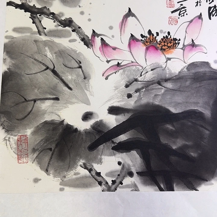 国画吕俊成国画作品原作