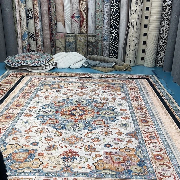 混纺200×300误差±1-3cm精编细砂仿羊绒棉布底微瑕