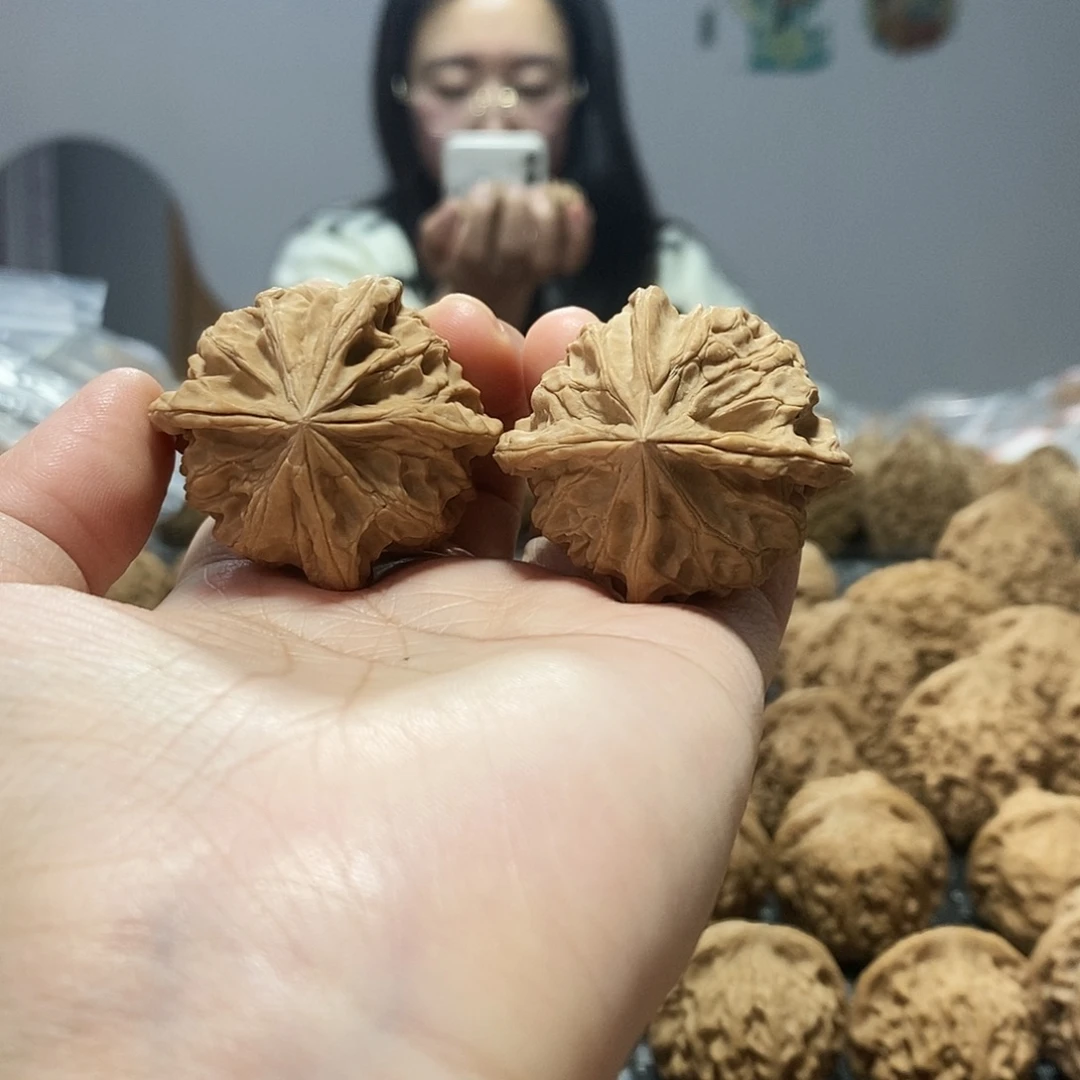 桃核吊坠玉玺四棱