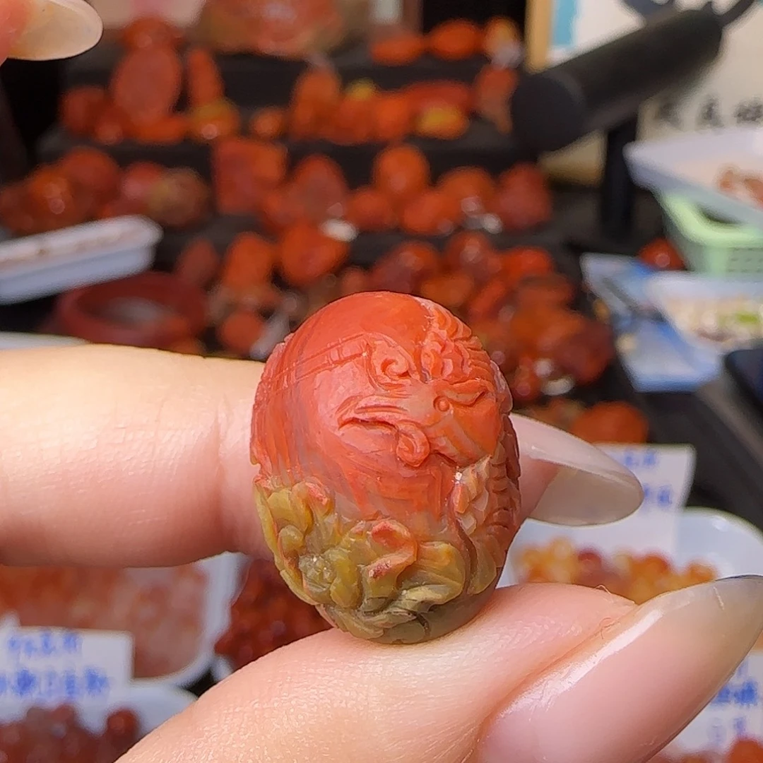 吊坠(不含链)未镶嵌南红玛瑙
