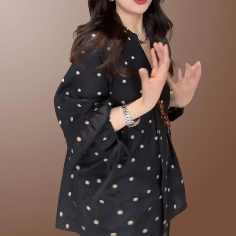 香朵儿休闲风高级感设计感衬衫2025夏季新款时尚百搭透气上衣女潮