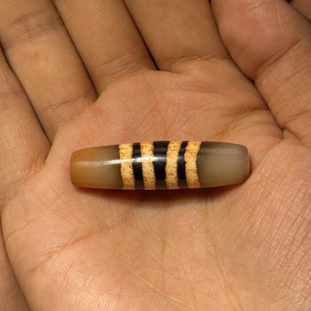 玛瑙/玉髓单珠未镶嵌陳**气