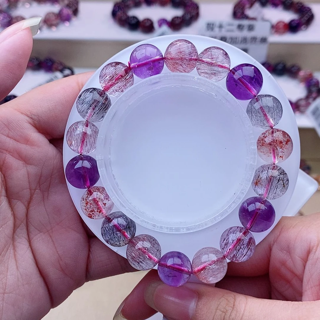 未镶嵌手串水晶仙女超七11