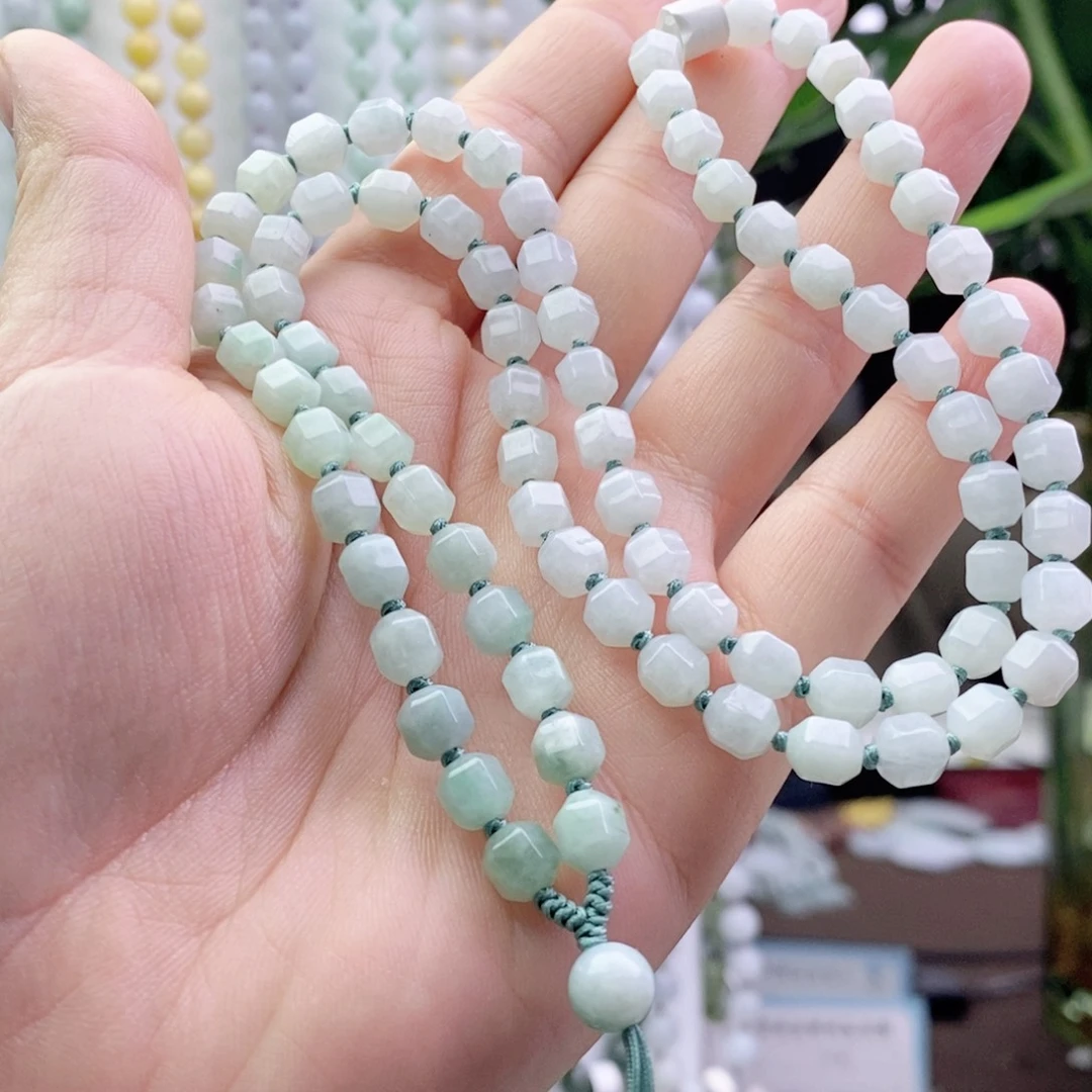 小***宋翡翠未镶嵌颈饰翡翠项链吊坠挂绳