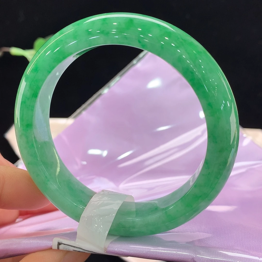 翡翠未镶嵌手镯0149