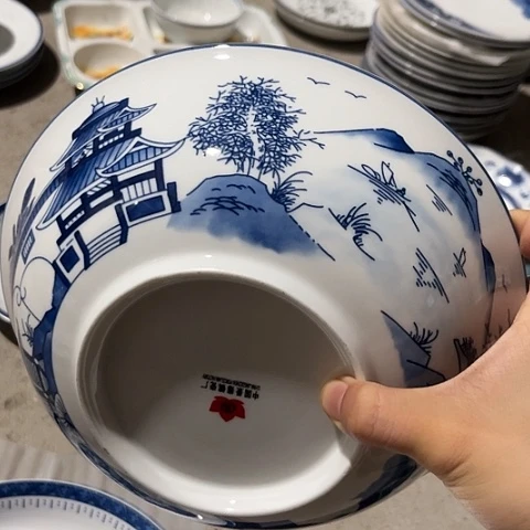 碗9寸斗碗一个陶瓷陶瓷