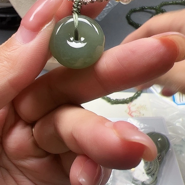 和田玉未镶嵌颈饰27