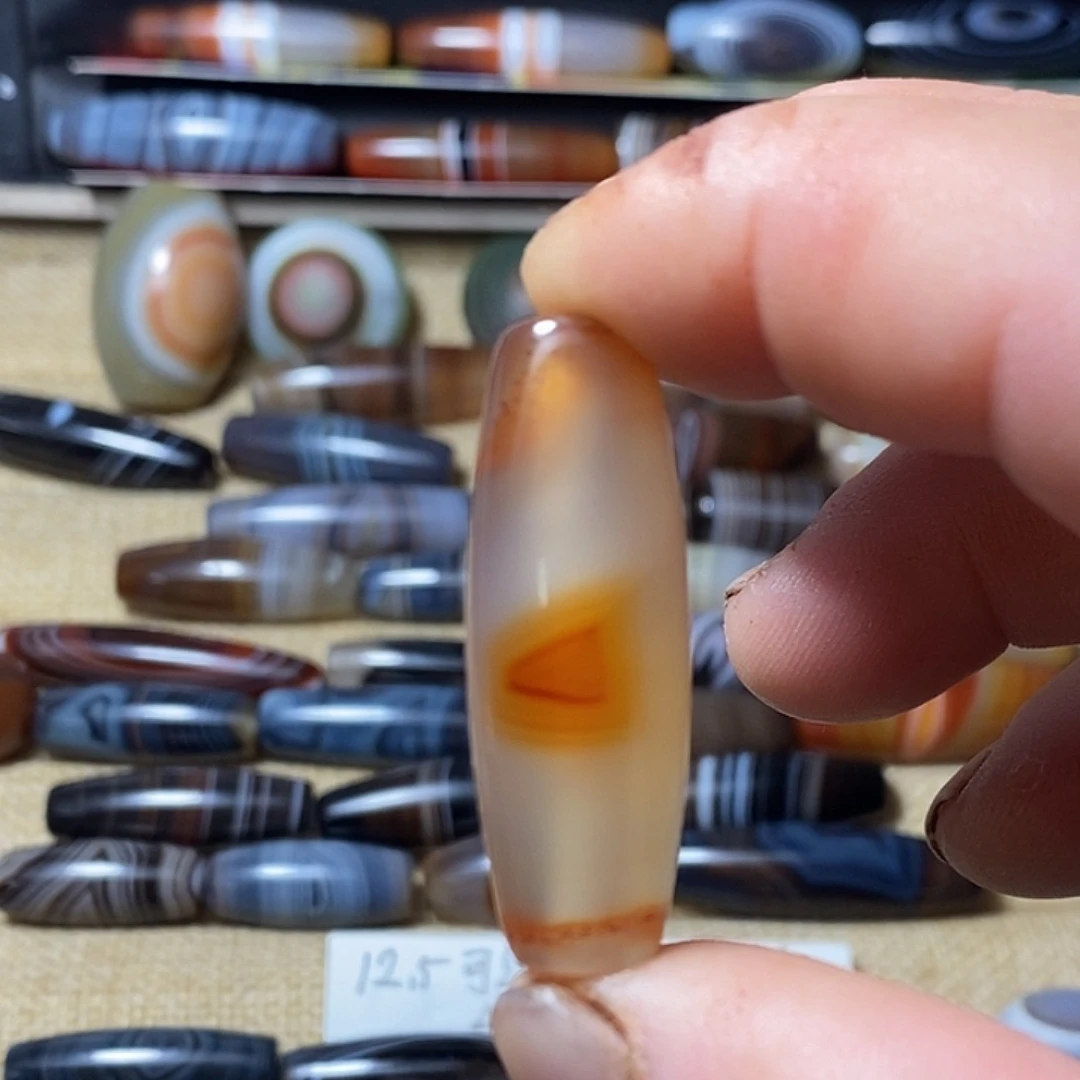 玛瑙/玉髓合金颈饰