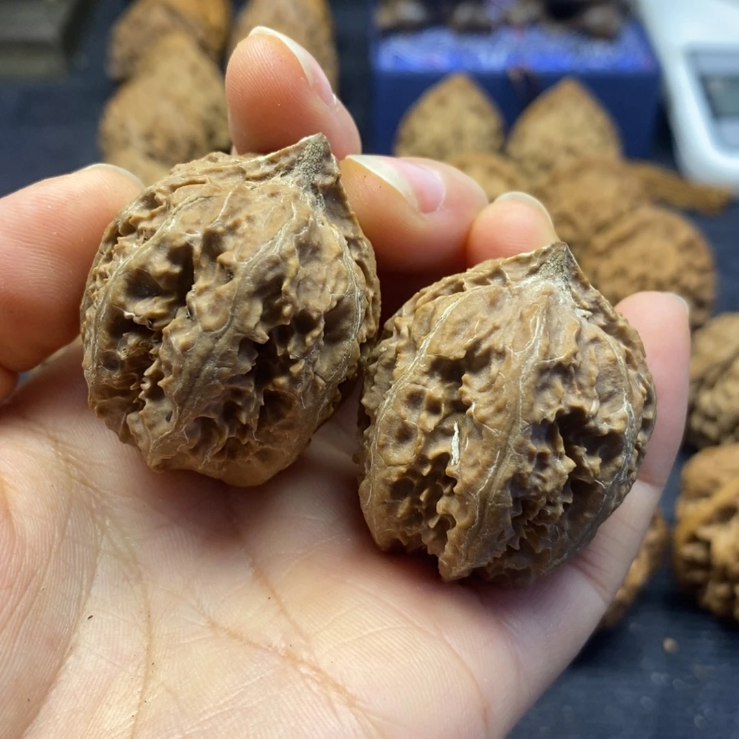 吊坠文玩核桃八棱32