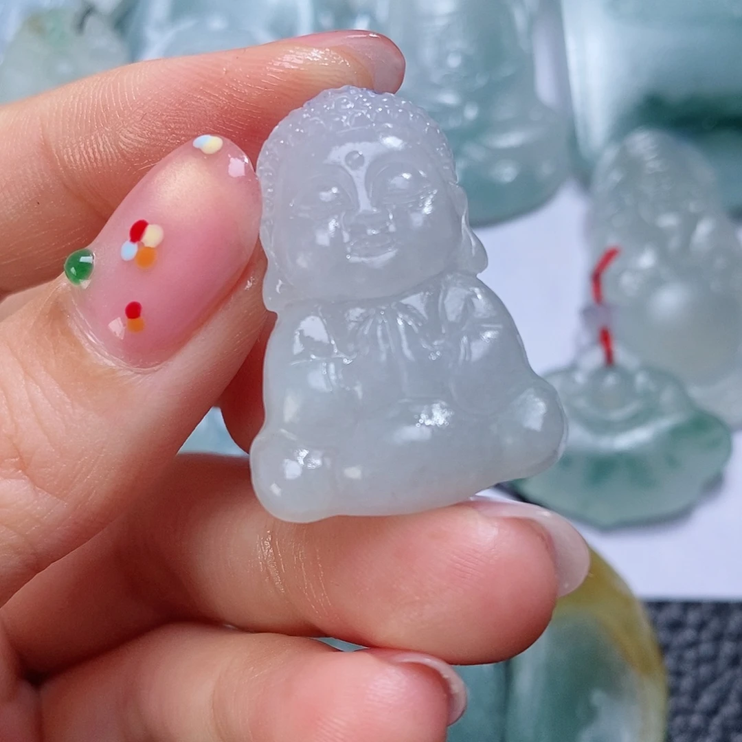 定制翡翠未镶嵌毛货付款后联系客服确认抛光