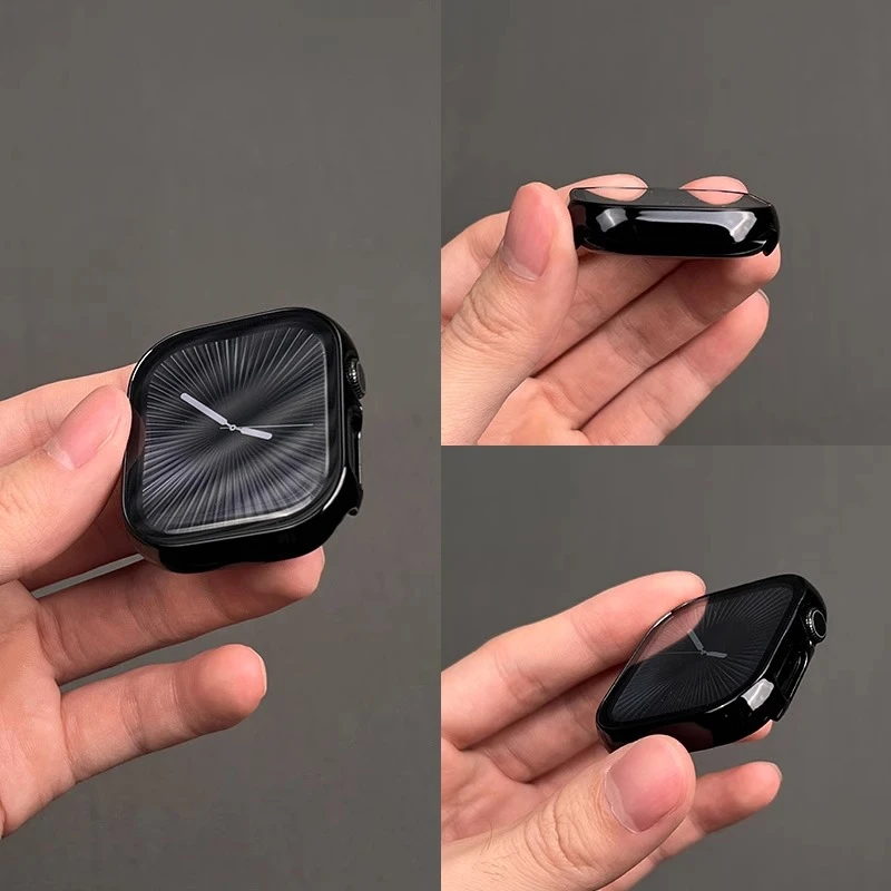 适用iwatchs10苹果手表保护壳applewatch9/8/se壳膜一体7防摔防爆