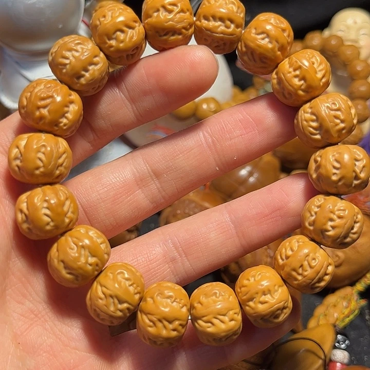 手串/手链橄榄核猴头竟把冷