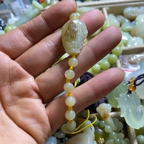 和田玉手链未镶嵌