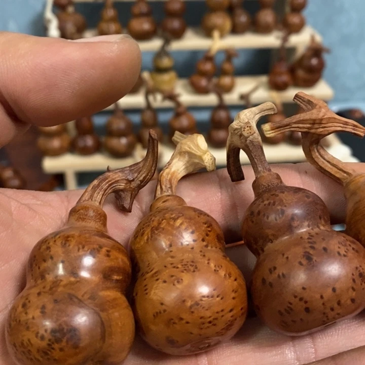 木黑**M麻梨疙瘩手工雕刻葫芦