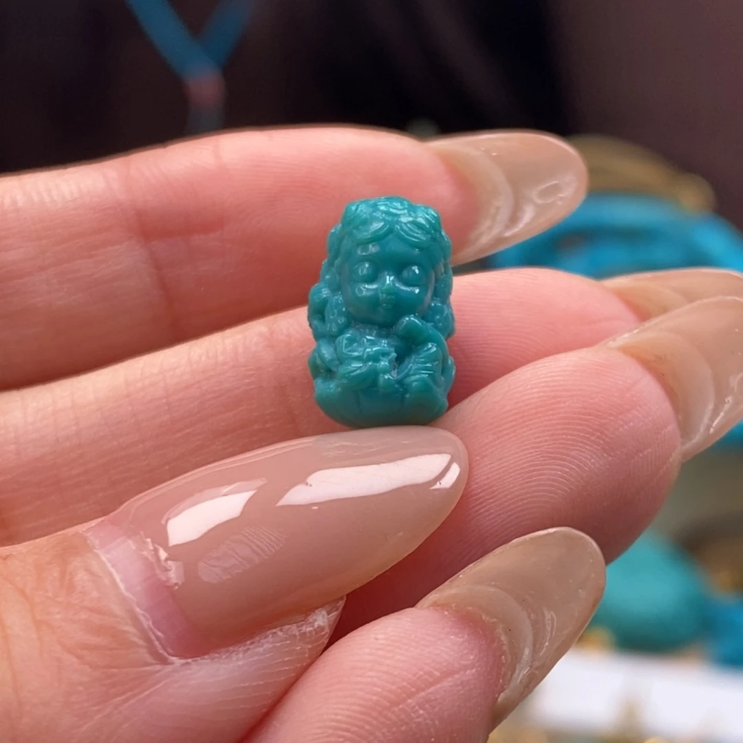 未镶嵌绿松石挂件