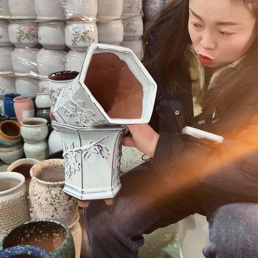 正品两个高20/17红陶