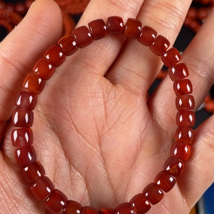 未镶嵌手链南红玛瑙