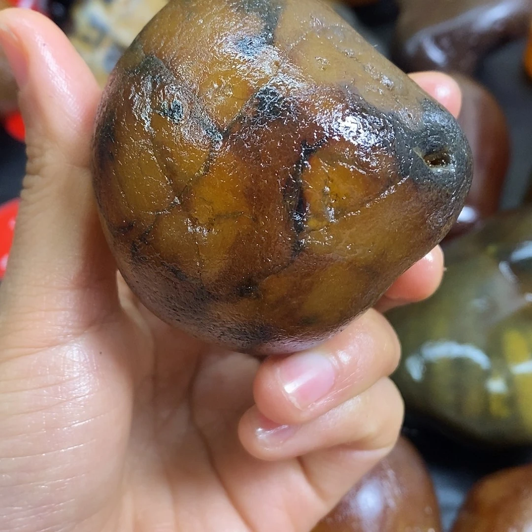 玛瑙/玉髓未镶嵌手把件