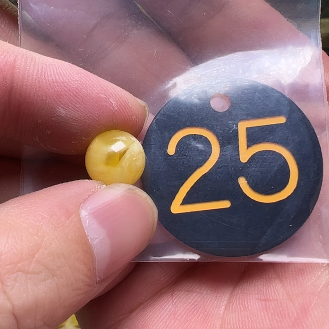 蜜蜡未镶嵌珠宝奇石11mm微划痕