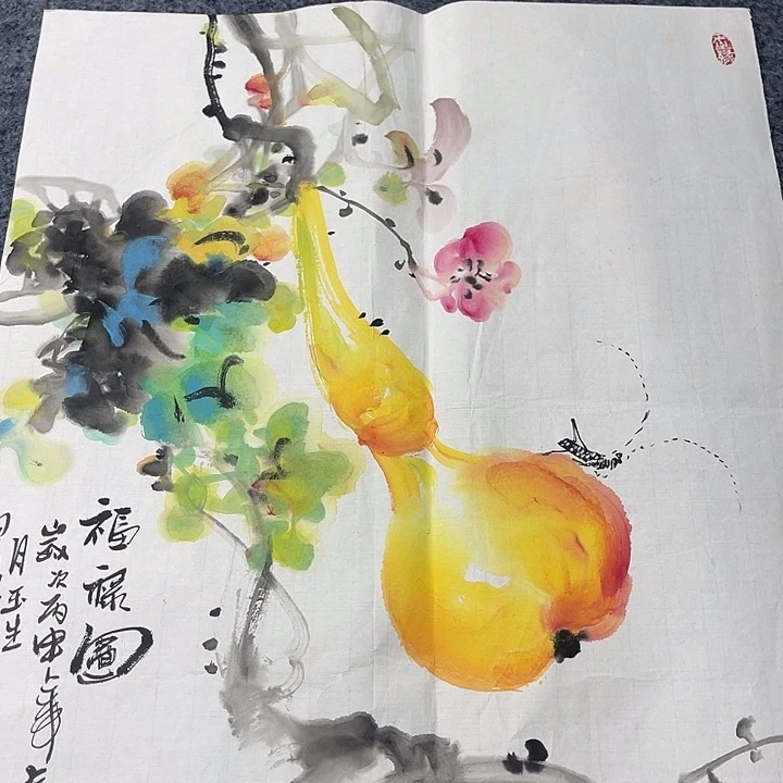 国画纯手绘作品欣赏图