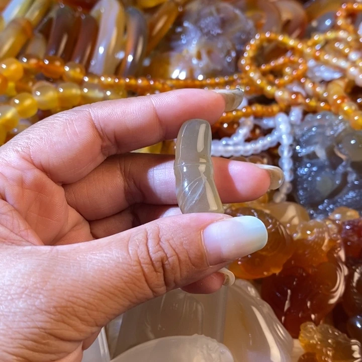 未镶嵌玛瑙吊坠玛瑙/玉髓