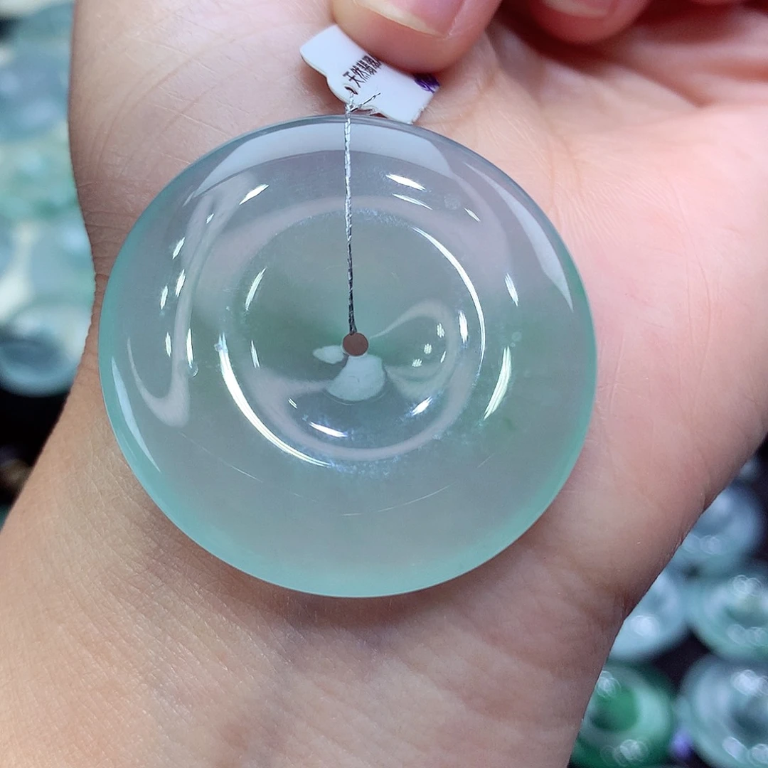 颈饰未镶嵌翡翠编号73-尺寸35/6.1