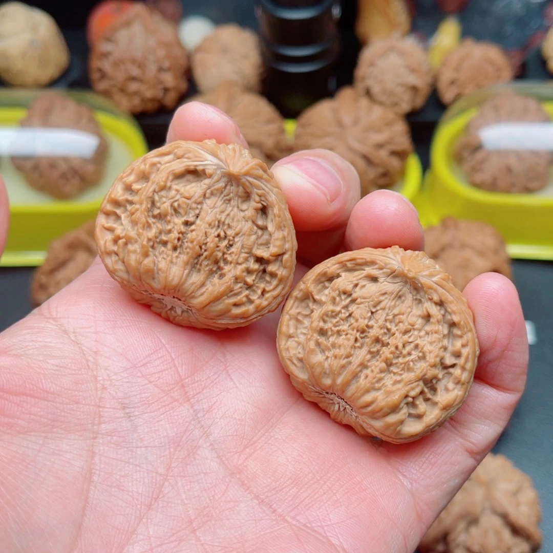 把件文玩核桃塔尖蛇头38×25×32