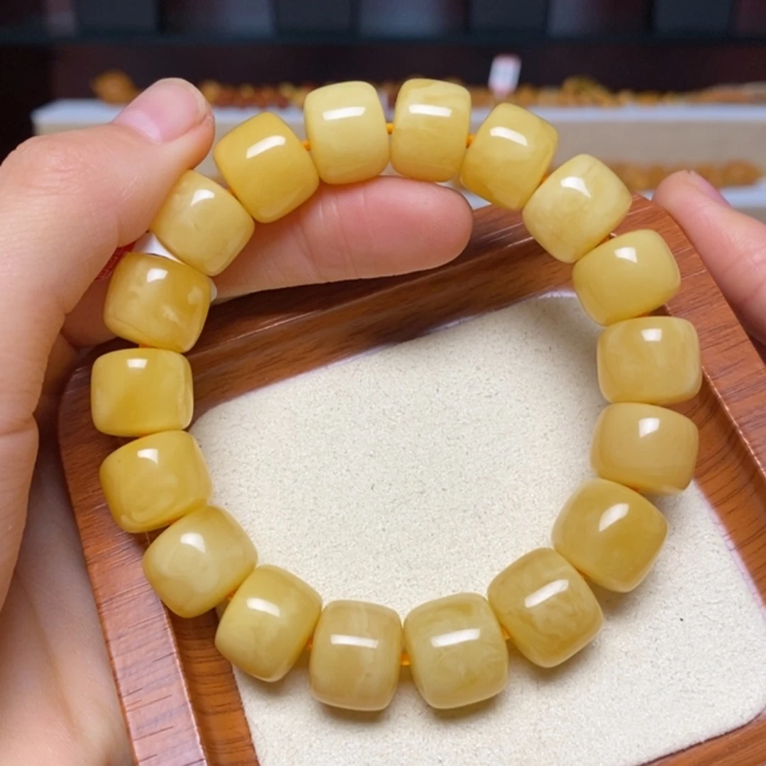 【闪购商品】未镶嵌蜜蜡手链手串