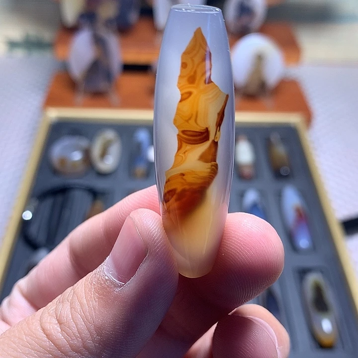 玛瑙/玉髓未镶嵌颈饰