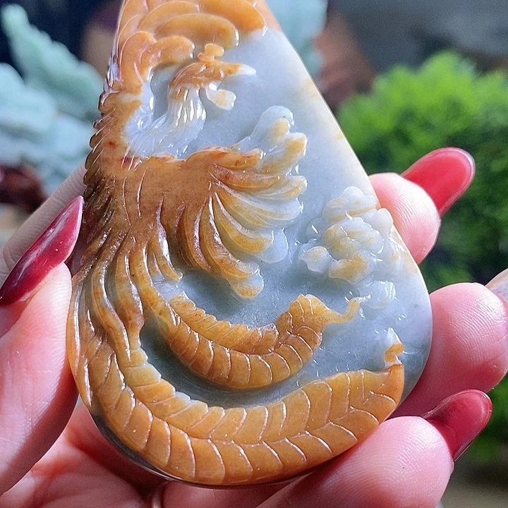 【闪购商品】翡翠挂件未镶嵌凤凰