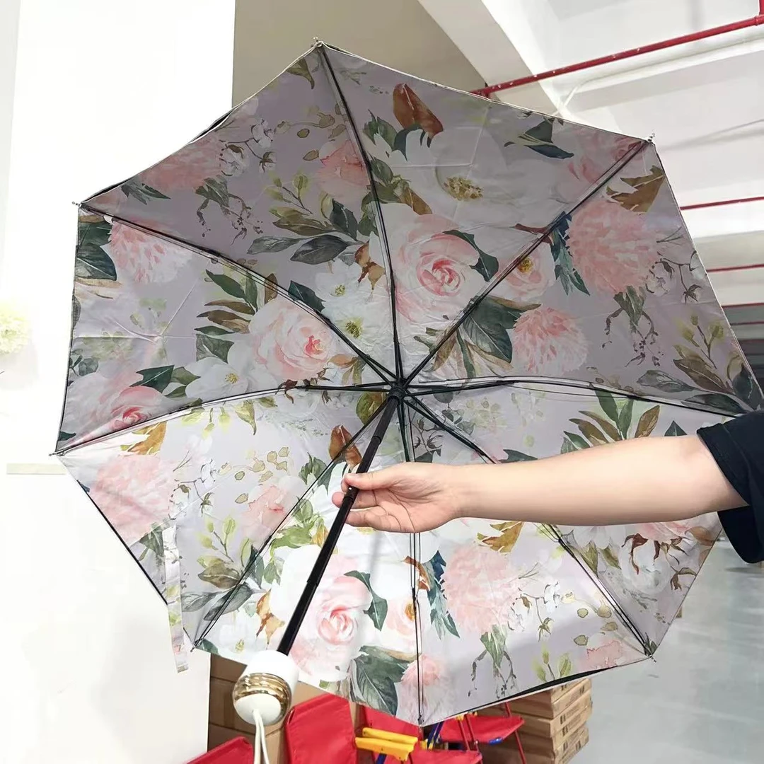 定制款！手提花伞