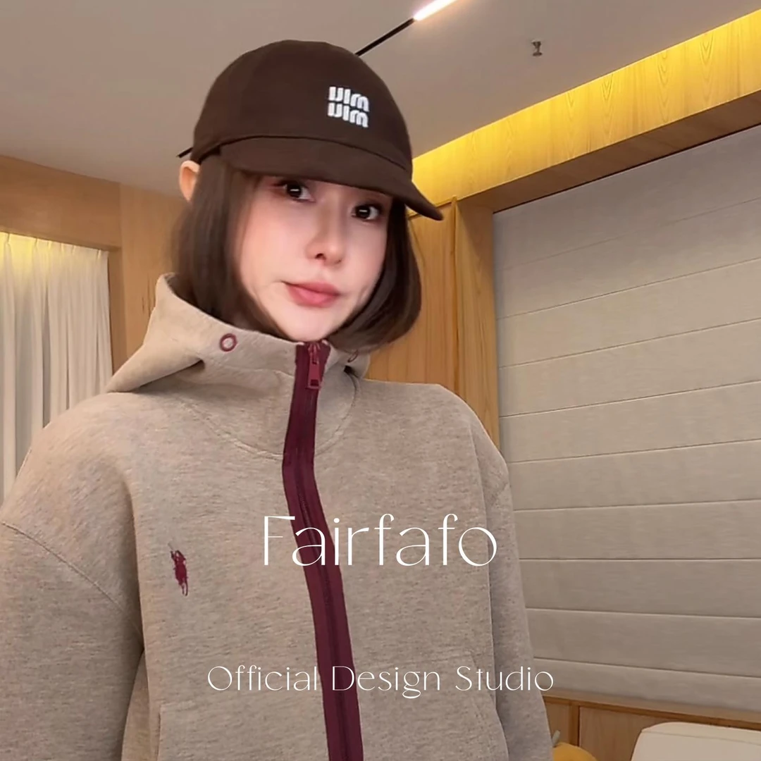 【刺绣连帽短款外套】ZYWT58363秋季新款户外商务休闲百搭撞色外套