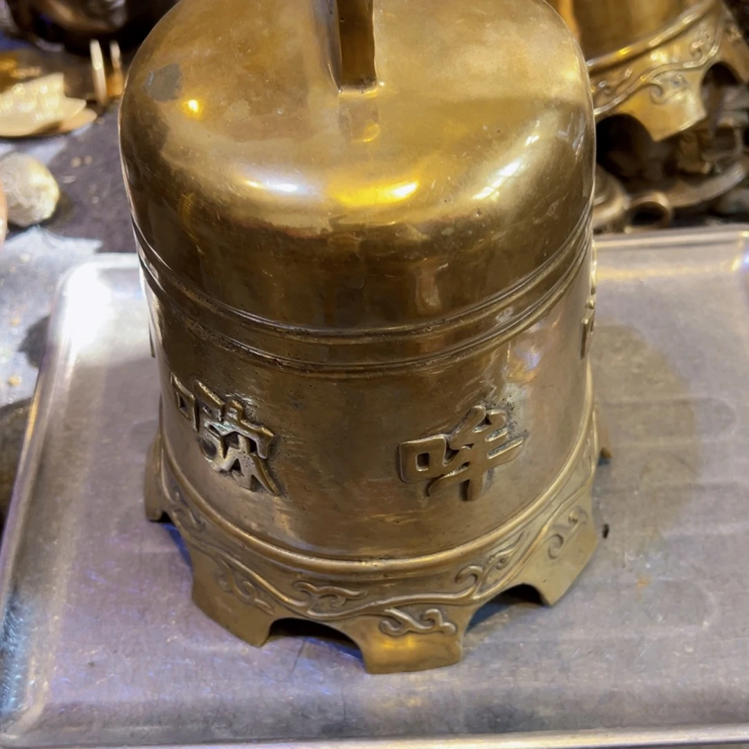 齐***摸黄铜摆件工艺品摆件