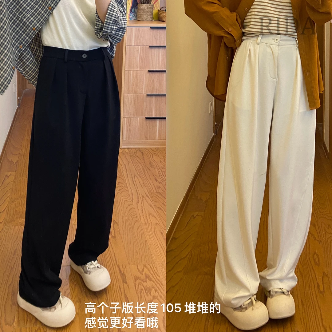 日褡冰皮裤D11休闲小众宽松夏季透气复古843213-1清清仓