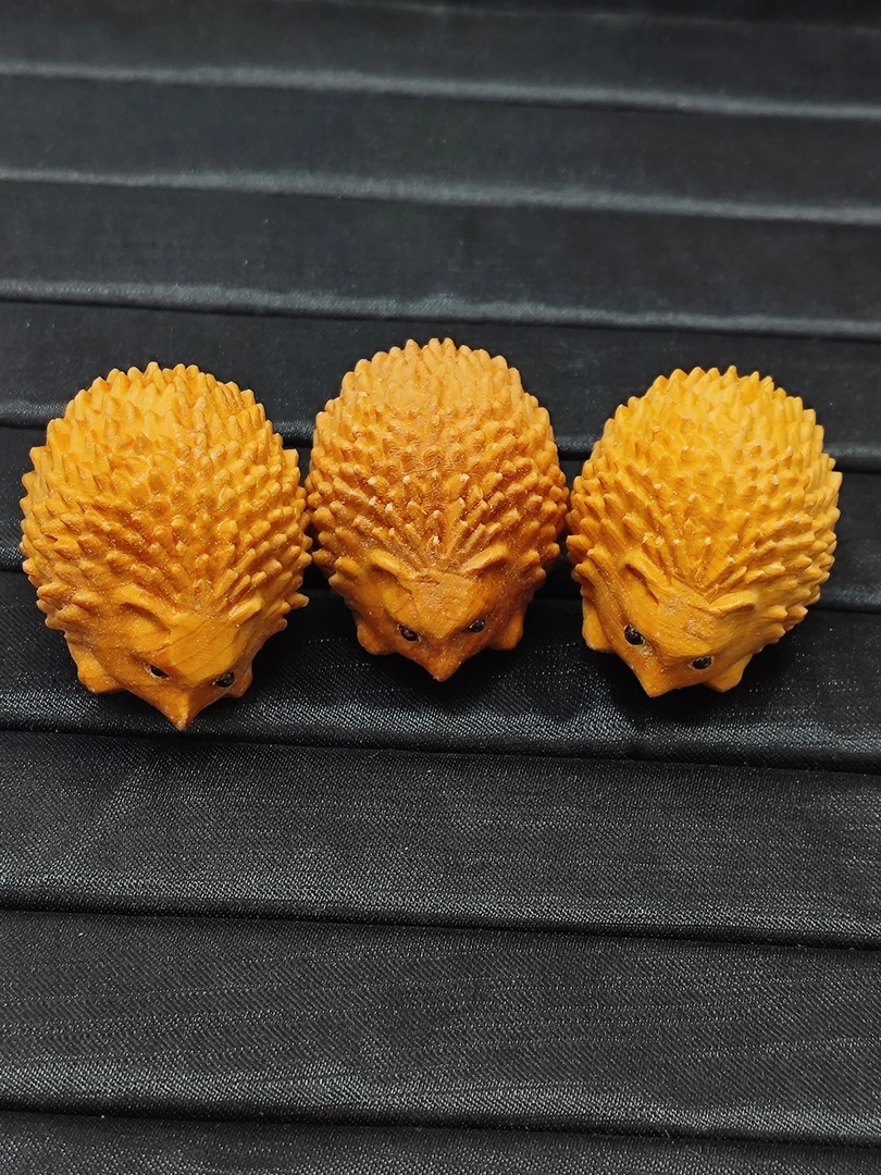 崖柏刺猬摆件（多样性一件发货）