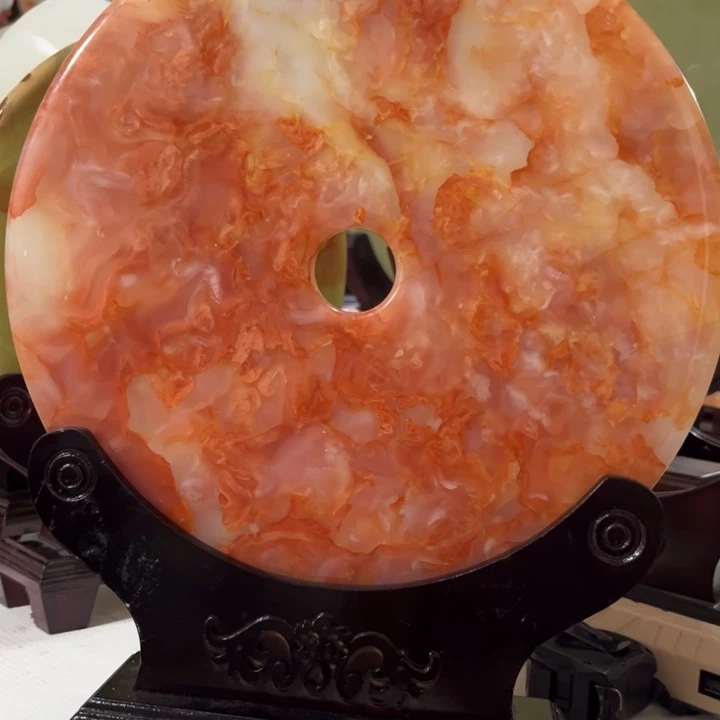 玉精品家居平安扣摆件