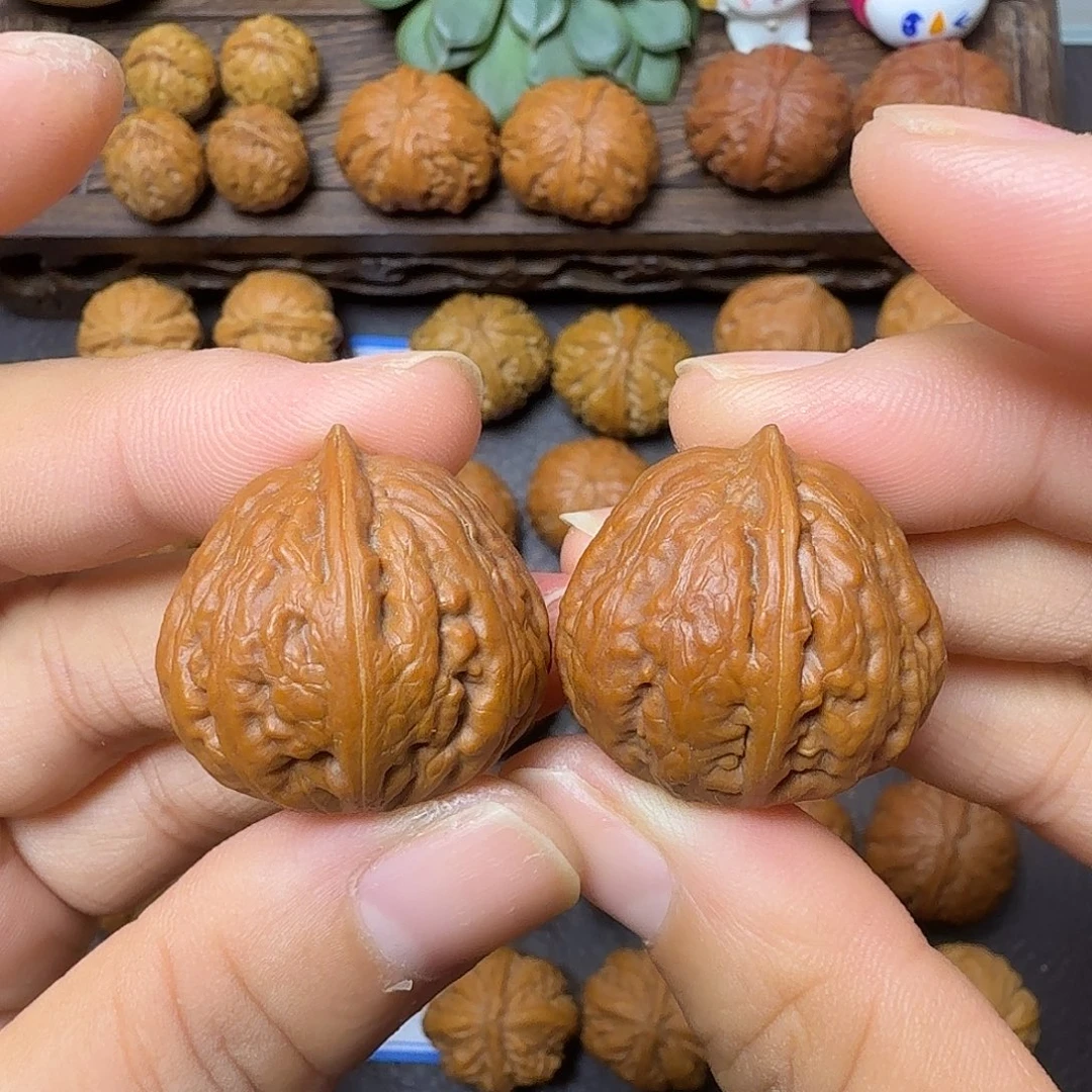 把件文玩核桃27尺小红莲003