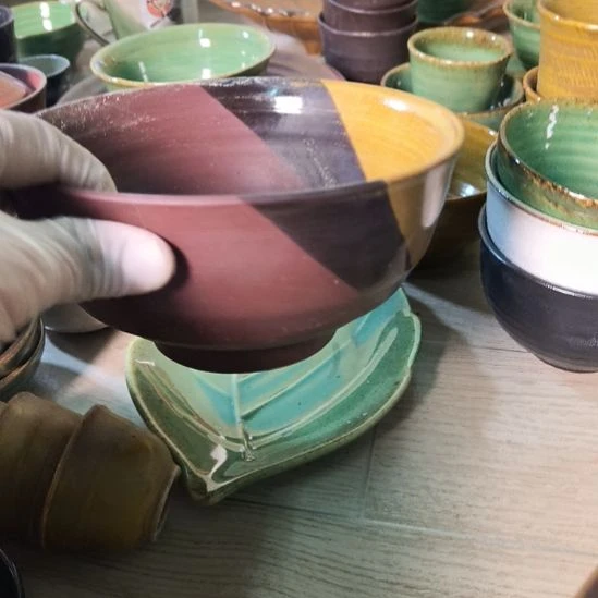 瓷片磁州窑五厂盘碗壶杯有瑕疵