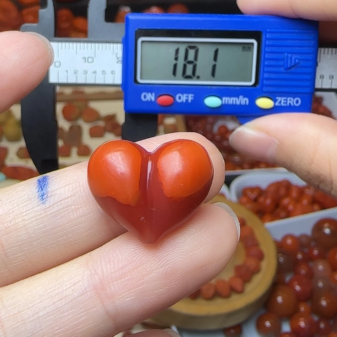 南红玛瑙未镶嵌吊坠(不含链)