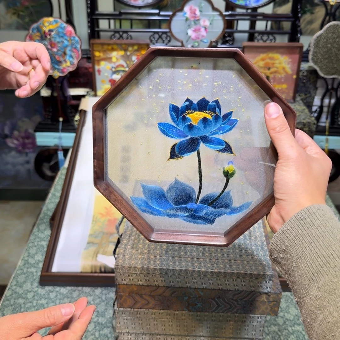 刺绣手工苏绣工艺y异色