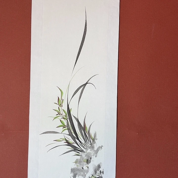 国画听兰老师花你啊