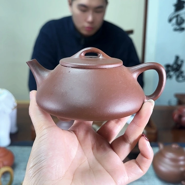 紫砂茶壶C***.石瓢紫泥