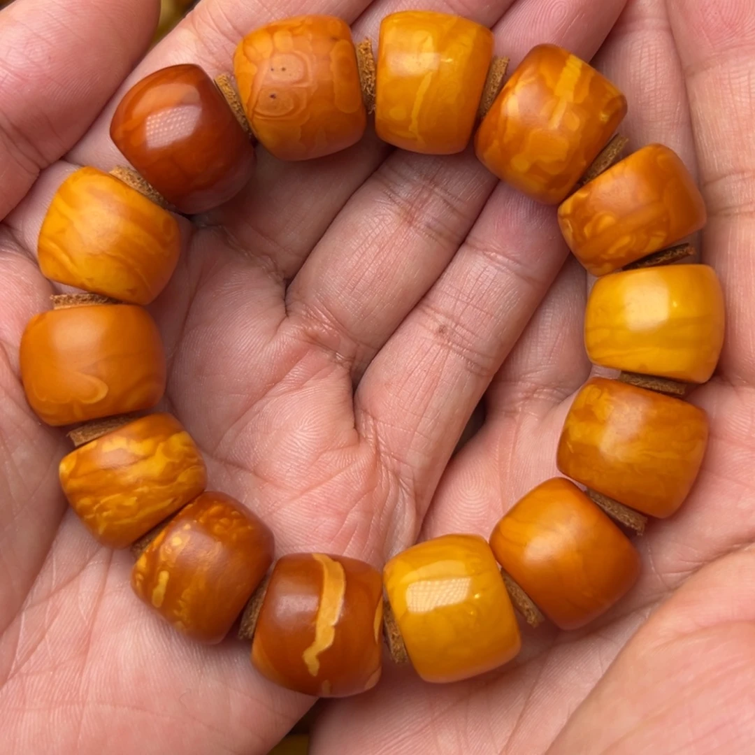 蜜蜡未镶嵌吊坠(不含链)