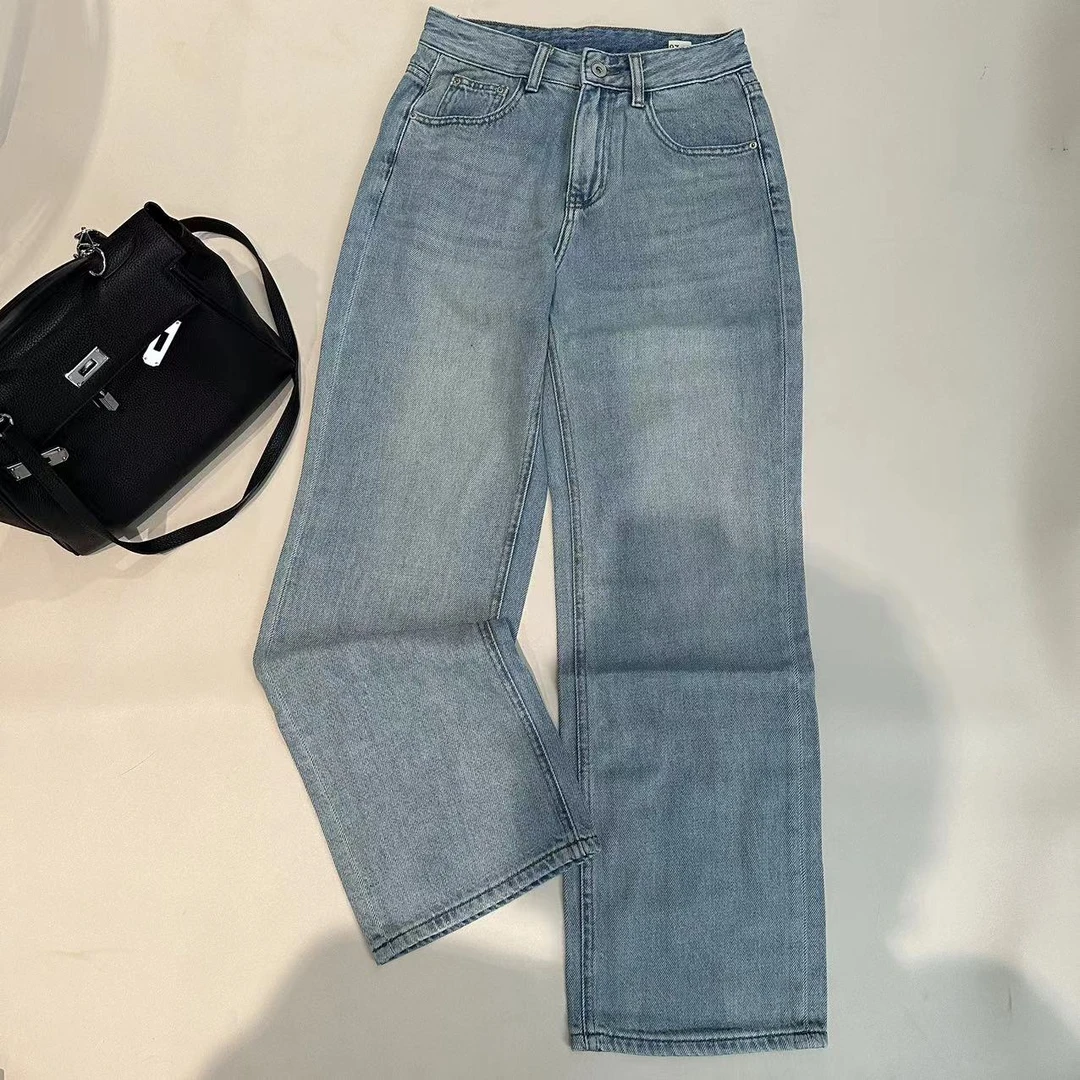 《姚家优麦汇》KH6678夏款水洗牛仔裤显瘦百搭新款裤子