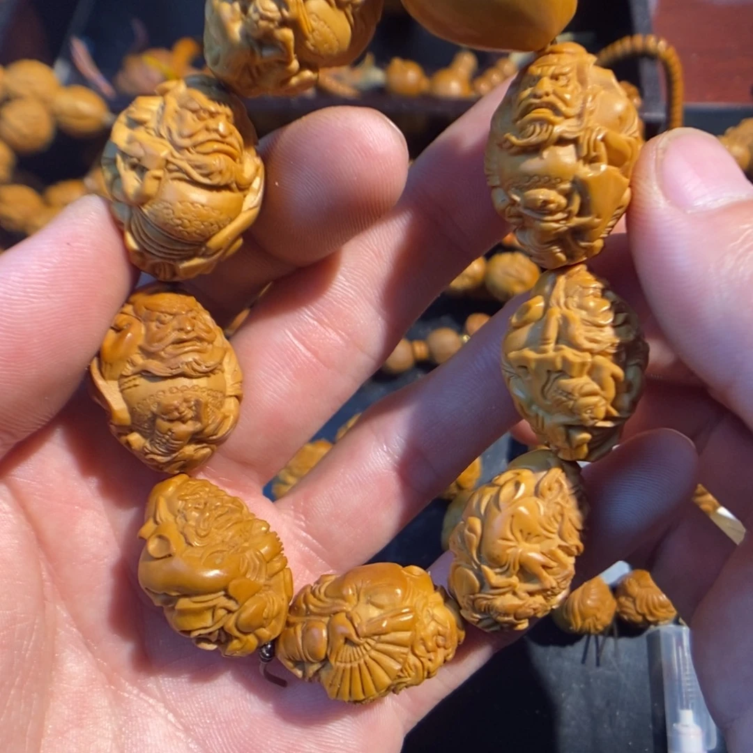 橄榄核手串/手链钟馗