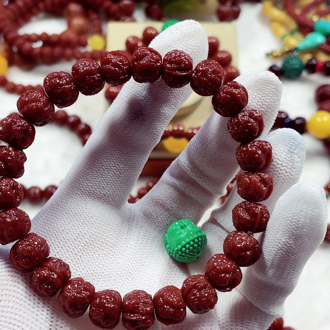 猴头核桃手串猴头