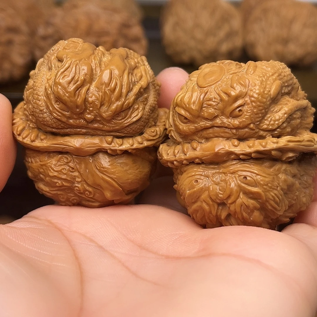 还***字核桃手串/手链金蟾