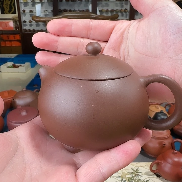 茶壶紫砂西施紫泥